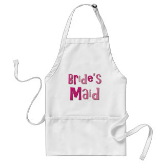 Tablier Brun de rose de domestique de jeunes mariées