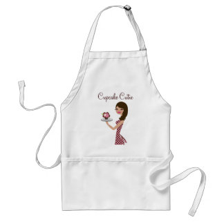 Tablier brune de Cutie du petit gâteau 311-Candie