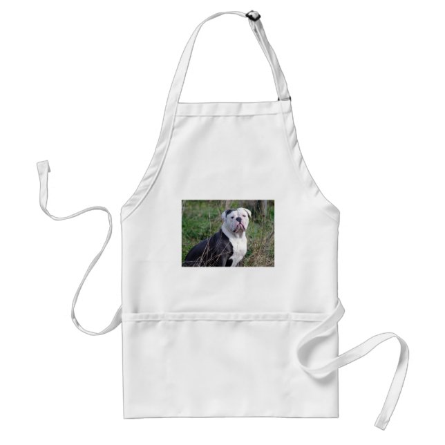 Tablier Bulldog anglais (Devant)