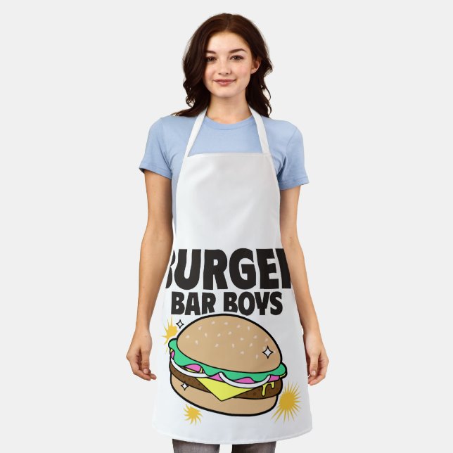 Tablier Burger Bar Boys (Porté)