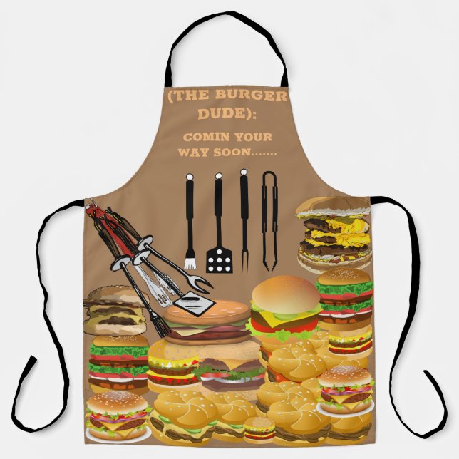 Tablier Burger Dude Apron (Recto)