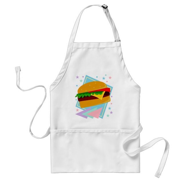 Tablier Burger Mignon Délicieux (Devant)