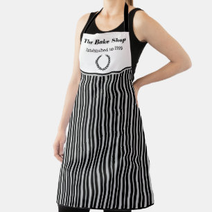 Tablier Business Apron, vos bandes de texte et de logo