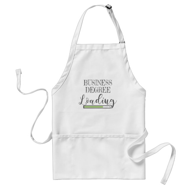 Tablier Business School Student Cadeau Business Degré Load (Devant)