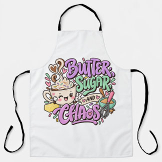 Tablier Butter Sugar And Chaos Cute Baking Apron