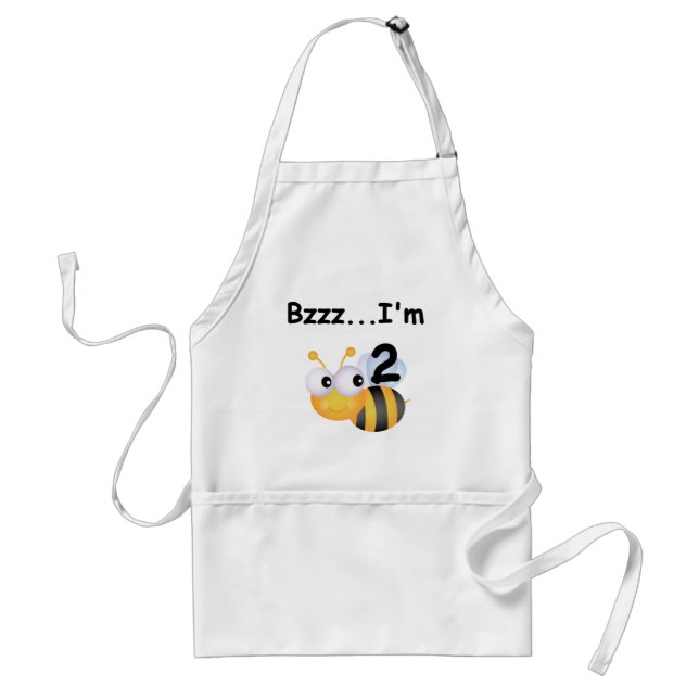 Tablier Buzz Bumblebee 2e Anniversaire T-shirts et cadeaux (Devant)