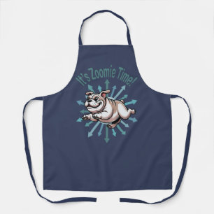 Tablier C’est Zoomie Time Bulldog