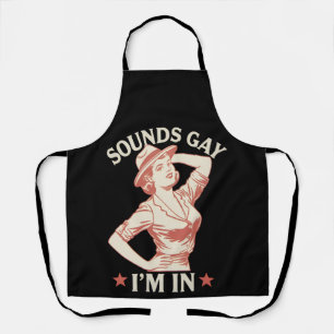 Tablier Ça Sonne Gay Je Suis En Cowgirl Lesbienne Howdy LG