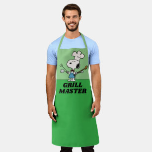 Tablier cacahuètes Chef Snoopy