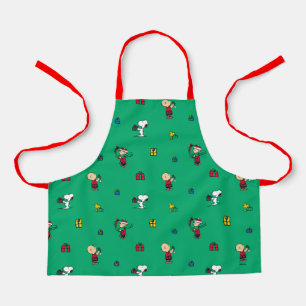 Tablier cacahuètes Motif cadeau de Noël