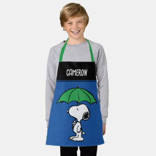 Tablier cacahuètes   Parapluie vert Snoopy