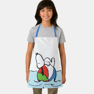 Tablier cacahuètes   Snoopy Beach Ball Beach