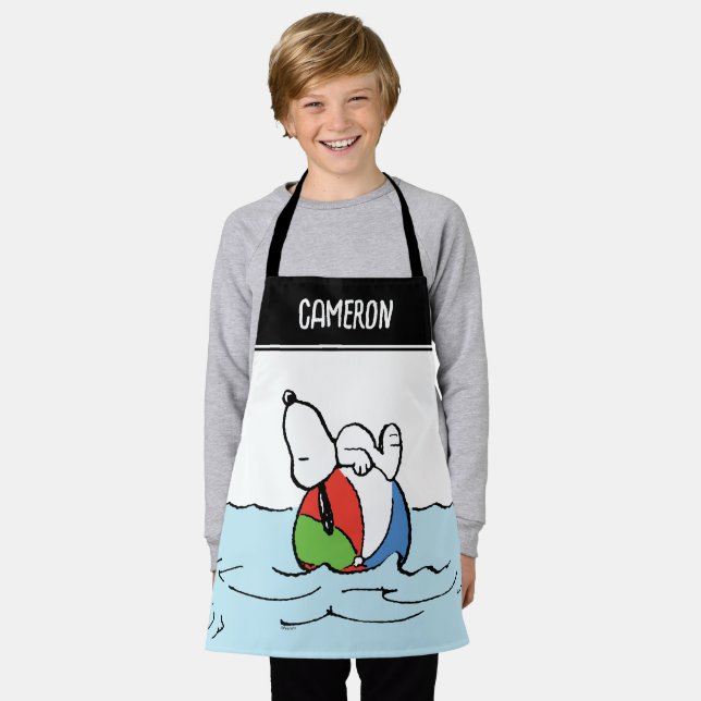 Tablier cacahuètes | Snoopy Beach Ball Beach (Porté)