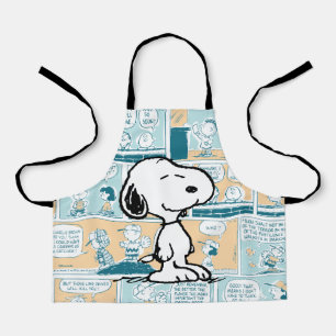 Tablier cacahuètes Snoopy Comic Motif