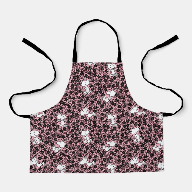 Tablier cacahuètes | Snoopy Flower Vine Motif (Recto)