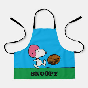 Tablier cacahuètes   Snoopy Football Kicker