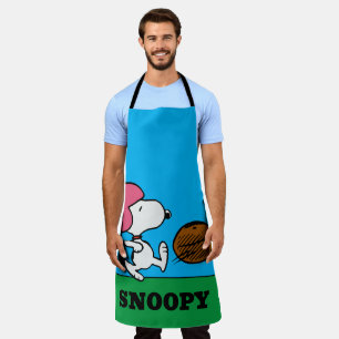Tablier cacahuètes   Snoopy Football Kicker