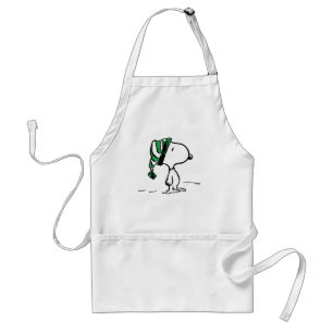 Tablier cacahuètes Snoopy Green Casquette de neige