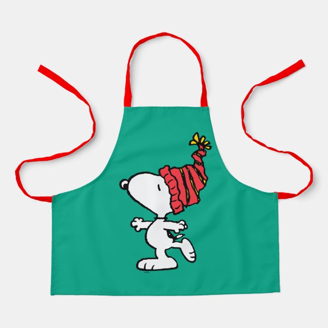 Tablier cacahuètes | Snoopy Winter Beanie Casquette (Recto)