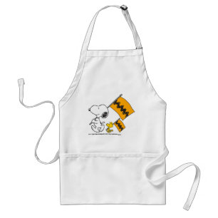 Tablier cacahuètes Snoopy & Woodstock