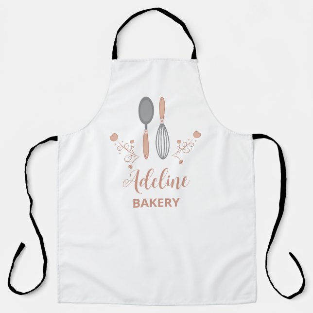 Tablier Cadeau Baker parfait pour Anniversaire, Personnali (Recto)