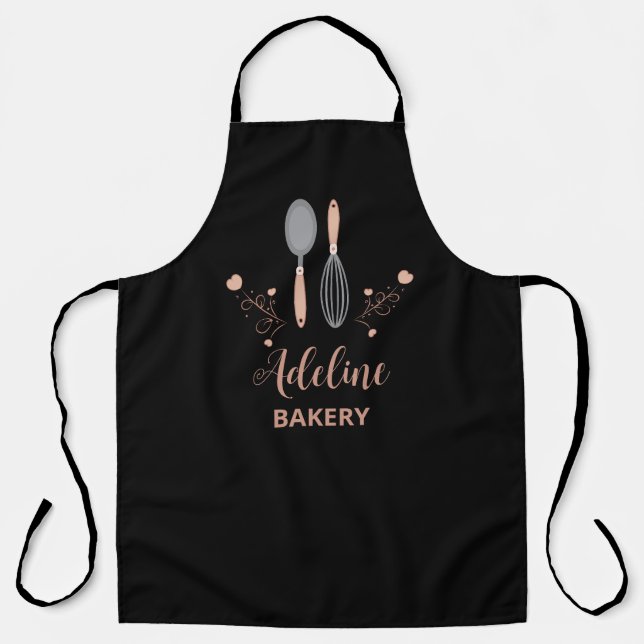 Tablier Cadeau Baker parfait pour Anniversaire, Personnali (Recto)