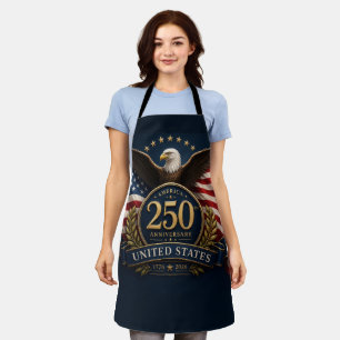 Tablier Cadeau commémoratif patriotique 250e anniversaire
