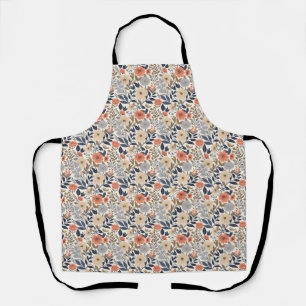 Tablier Cadeau d'anniversaire   Beige, rose et orange