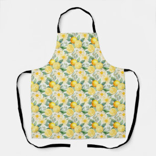 Tablier Cadeau d'anniversaire Citron et marguerite