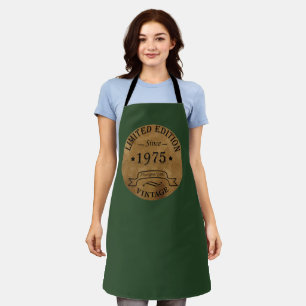 Tablier Cadeau d'anniversaire de naissance en 1975