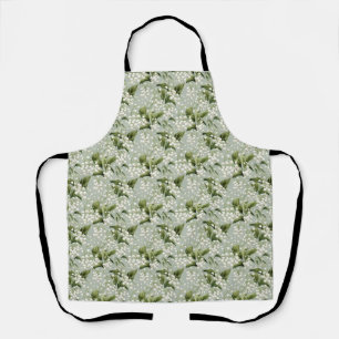 Tablier Cadeau d'anniversaire   Fleur de muguet sans coutu