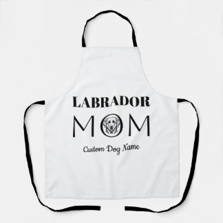 Tablier Cadeau d'anniversaire pour maman Labrador, maman d