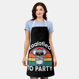 Tablier Cadeau de conception de koala drôle et mignon Koal
