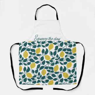 Tablier Cadeau de cuisine avec impression de citron pour e