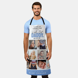 Tablier Cadeau de fête des pères 'Meilleur papa du monde' 