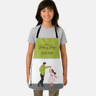 Tablier Cadeau de la fête des pères pour papa   Photo et n