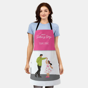 Tablier Cadeau de la fête des pères pour papa   Photo et n