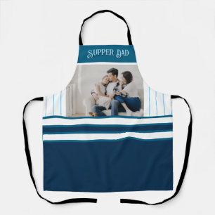 Tablier Cadeau de la fête des pères pour papa super