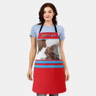 Tablier Cadeau de la fête des pères pour papa super