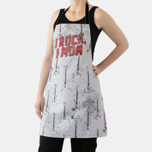 Tablier Cadeau de maman cool pour maman rock Cadeau unique
