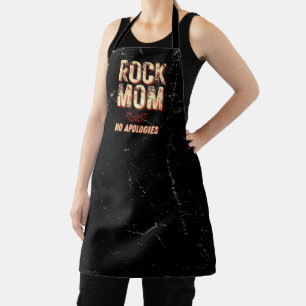 Tablier Cadeau de maman rock cool pour la fête des mères R