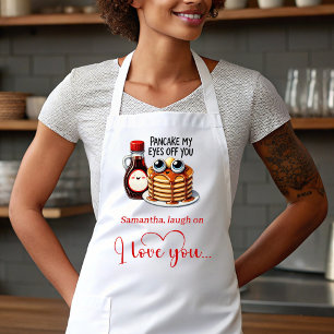 Tablier Cadeau de nom personnalisé pour petite amie Saint-