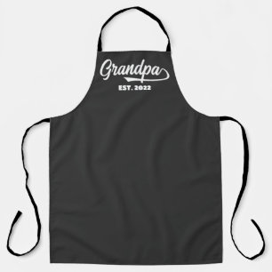 Tablier Cadeau de papy pour la création de la typographie 