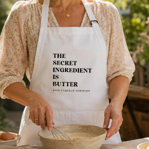 Tablier Cadeau de pâtisserie et de cuisine personnalisé am