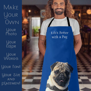 Tablier Cadeau de photo personnalisée pour maman de chien