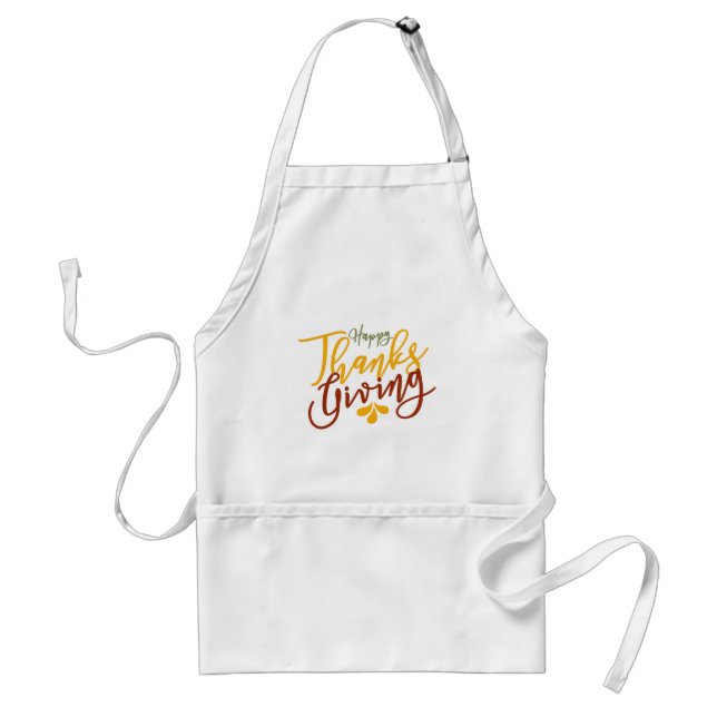 Tablier Cadeau de voeux de Thanksgiving (Devant)