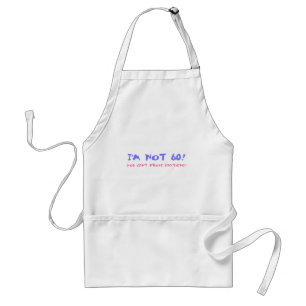Tablier Cadeau Gag Anniversaire Pour Tourner 60