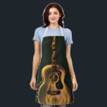 Tablier cadeau guitariste cool<br><div class="desc">Cette oeuvre de guitare vintage est adaptée aux joueurs de guitare qui aiment jouer de la guitare. elle peut être offerte en cadeau à un petit ami, une petite amie, ou un papa pour un anniversaire, une fête des pères ou une Saint-Valentin. Le design rétro présente un cadeau de guitariste...</div>