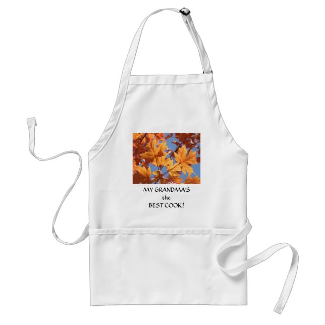 Tablier Cadeau Mémé Tablier de cuisine de ma meill (Devant)