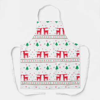 Tablier cadeau mignon Noël vacances familial cookie